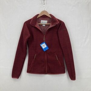 Columbia Jacket Womens XS Chillin Fleece Full Zip Outdoor Warm Pockets Hiking